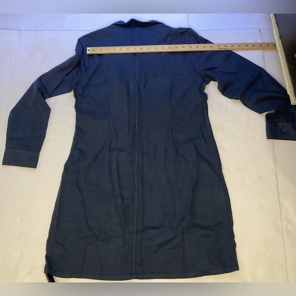 Cloth and Stone linen/cotton/rayon blue blazer. Med. - Picture 8 of 11